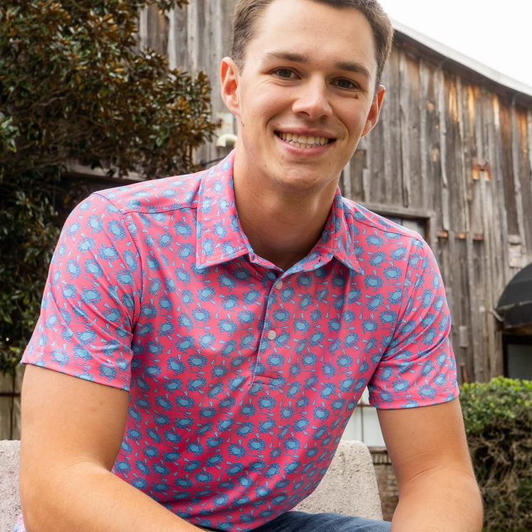 CTS Lacrosse Short Sleeve Polo - Bayside