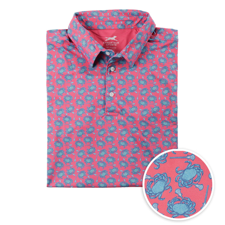 CTS Lacrosse Short Sleeve Polo - Bayside