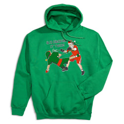 Guys Lacrosse Hooded Sweatshirt - Checking It Twice Lacrosse