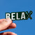 Guys Lacrosse Sticker - Relax (Guys)