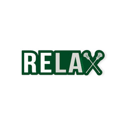 Guys Lacrosse Sticker - Relax (Guys)