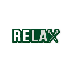 Guys Lacrosse Sticker - Relax (Guys)