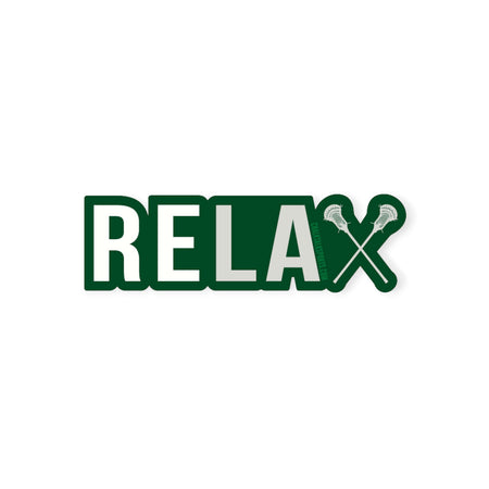 Guys Lacrosse Sticker - Relax (Guys)