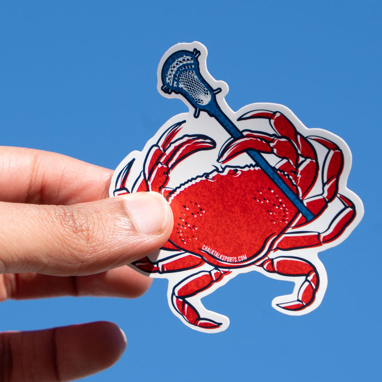 Guys Lacrosse Sticker - Bayside