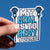 Guys Lacrosse Sticker - My Goal Is To Deny Yours