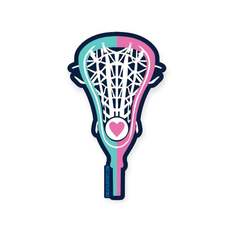 Girls Lacrosse Sticker - Lacrosse Stick