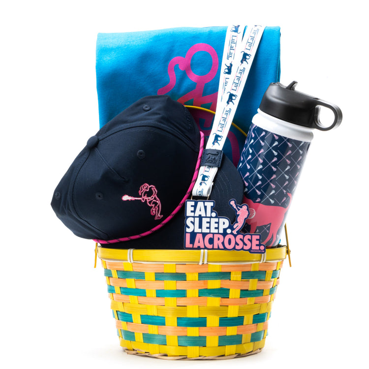 Girls Lacrosse Easter Basket - Lax Life Girl