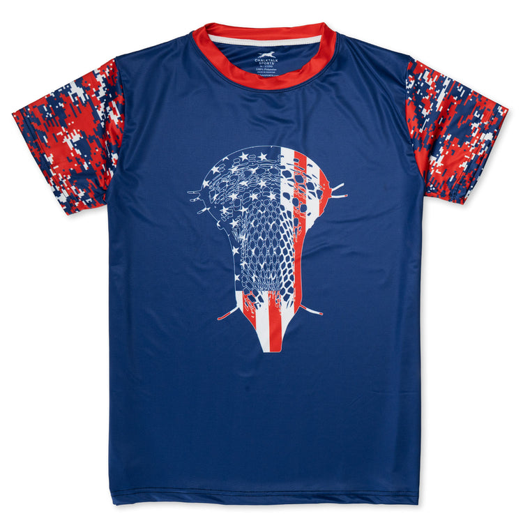 Lacrosse Tech Player Tee - All American