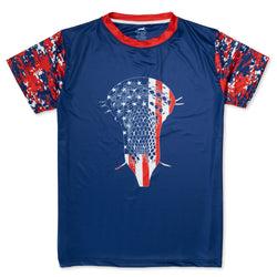 Lacrosse Tech Player Tee - All American