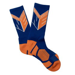 Custom Team Woven Mid-Calf Socks - Girls Lacrosse