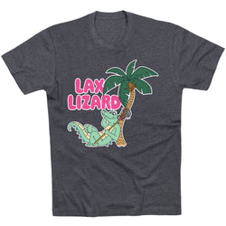 Guys Lacrosse Short Sleeve T-Shirt - Lax Lizard