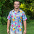 Lacrosse Performance Short Sleeve Button Down Shirt - Aloha