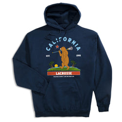 Guys Lacrosse Hooded Sweatshirt - California Lacrosse