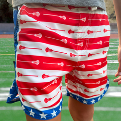 Lacrosse Ryder™ Shorts - Stars and Stripes