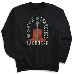 Guys Lacrosse Crewneck Sweatshirt - Nashville Lacrosse
