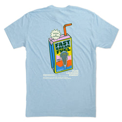 Girls Lacrosse Short Sleeve T-Shirt - Fast Break Fuel (Back Design)