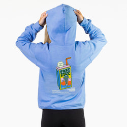 Girls Lacrosse Hooded Sweatshirt - Fast Break Fuel (Back Design)