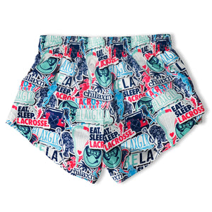 Girls Lacrosse Merritt Shorts - Lax Girl Life
