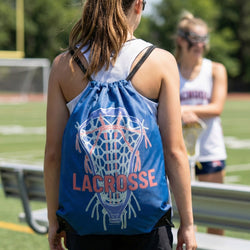 Girls Lacrosse Drawstring Backpack - All Day