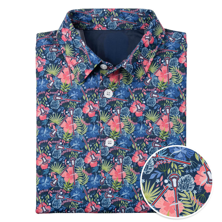 Lacrosse Short Sleeve Polo - Aloha