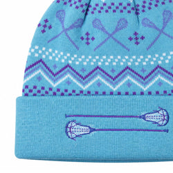 Girls Lacrosse Knit Hat - Claire