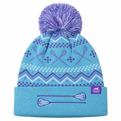 Girls Lacrosse Knit Hat - Claire