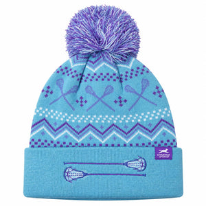 Girls Lacrosse Knit Hat - Claire