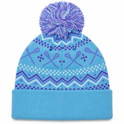 Girls Lacrosse Knit Hat - Claire