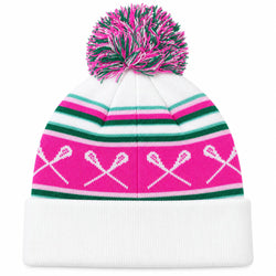 Girls Lacrosse Knit Hat - Kaitlyn