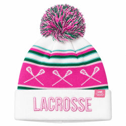 Girls Lacrosse Knit Hat - Kaitlyn