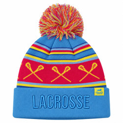 Girls Lacrosse Knit Hat - Ashleigh