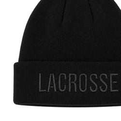 Lacrosse Knit Hat - Blackout