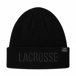 Lacrosse Knit Hat - Blackout