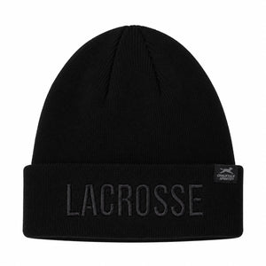 Lacrosse Knit Hat - Blackout