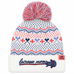 Lacrosse Knit Hat - Lax Mom