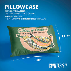 Guys Lacrosse Pillowcase - Catch & Cradle