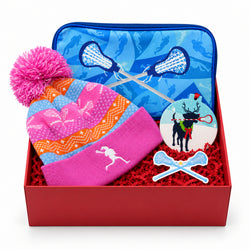 Girls Lacrosse Holiday Gift Box - Merry & Lax