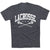 Guys Lacrosse Short Sleeve T-Shirt - Crossed Sticks [Adult Small/Charcoal] - SS
