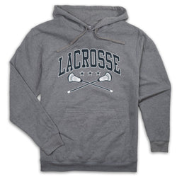 Guys Lacrosse CTS ProBlend™ Hooded Sweatshirt - Crossed Sticks