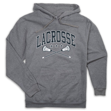 Guys Lacrosse CTS ProBlend™ Hooded Sweatshirt - Crossed Sticks