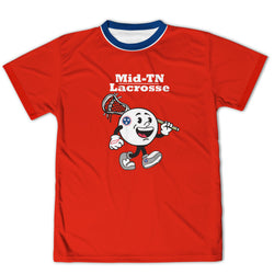 Lacrosse Short Sleeve Performance T-Shirt - Mid TN Lacrosse