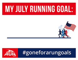 Running Goal (Printable Sheet)