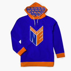 Girls Lacrosse Gameday Hoodie - No Excuse - Blue