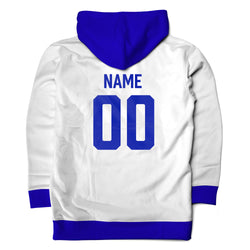 Girls Lacrosse Gameday Hoodie - No Excuse - White
