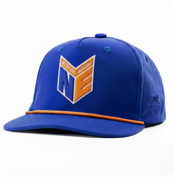 Girls Lacrosse Rope Hat - No Excuse - Blue