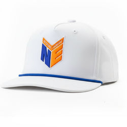 Girls Lacrosse Rope Hat - No Excuse - White