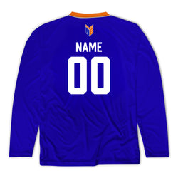 Girls Lacrosse Long Sleeve Velocitee Performance Tee - No Excuse