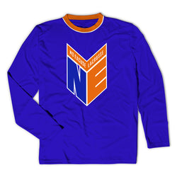 Girls Lacrosse Long Sleeve Velocitee Performance Tee - No Excuse