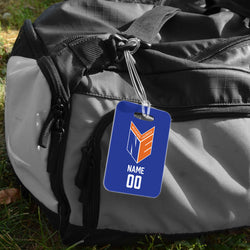Girls Lacrosse Bag Tag  - No Excuse