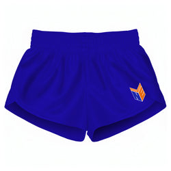 Girls Lacrosse Merritt Shorts - No Excuse - Blue